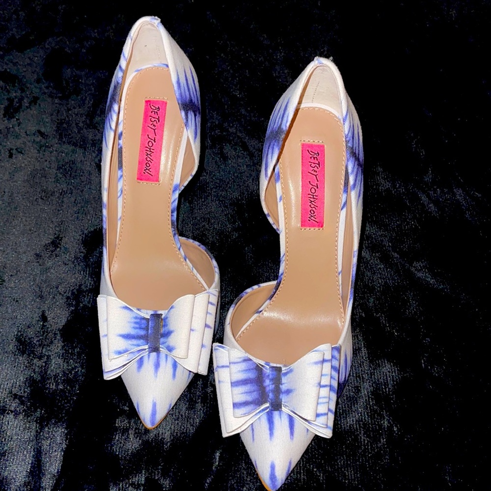 COPY - Brand New Betsey Johnson tye-die shoes. Never worn out of box size 7.